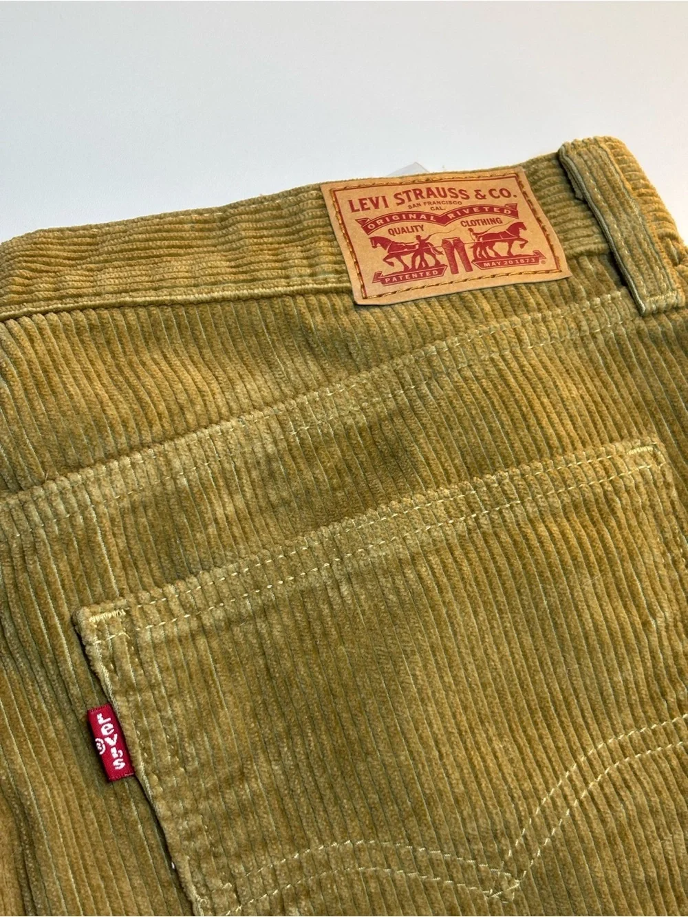 Levi's 505 corduroy pants.